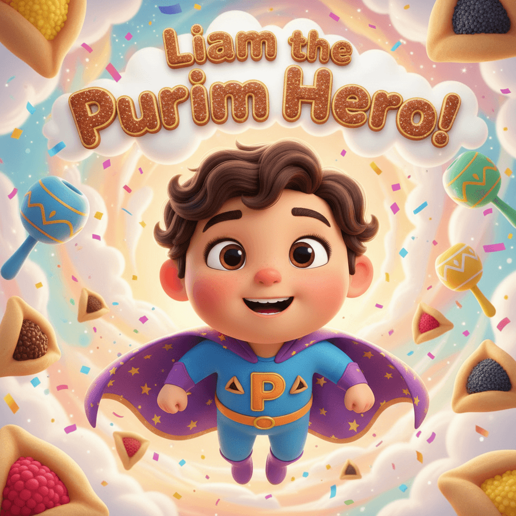 Liam the Purim Hero!
