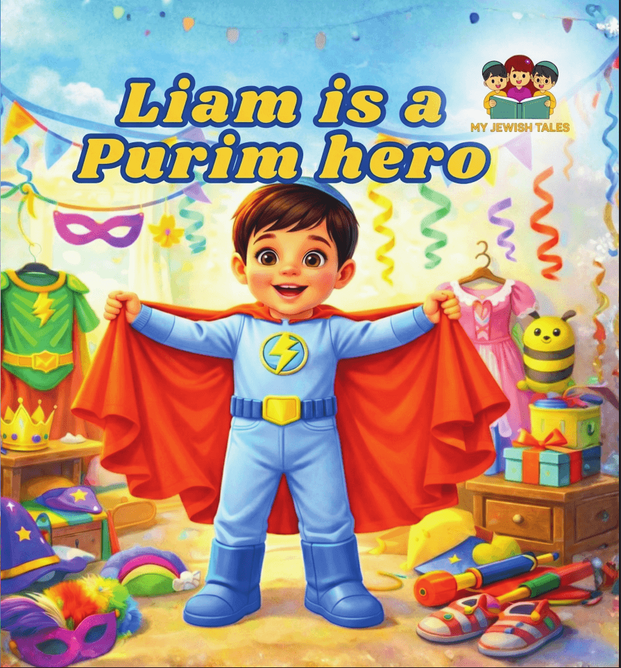 Liam the purim hero