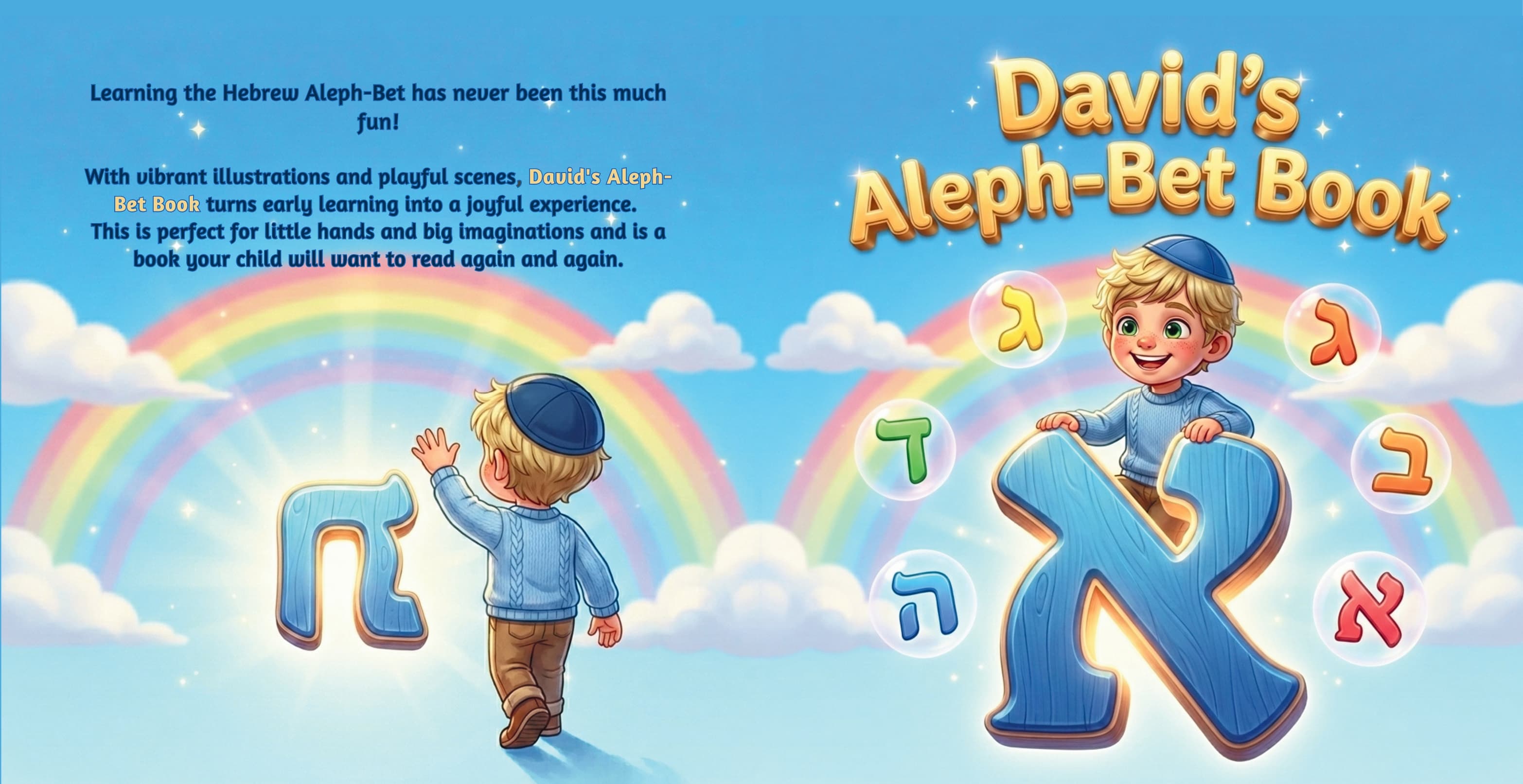 Lulu Interior - Davids Aleph Bet Book